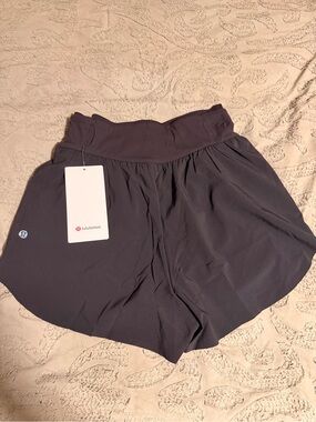 lululemon athletica Black Women's Athletic Shorts with High Waistband
